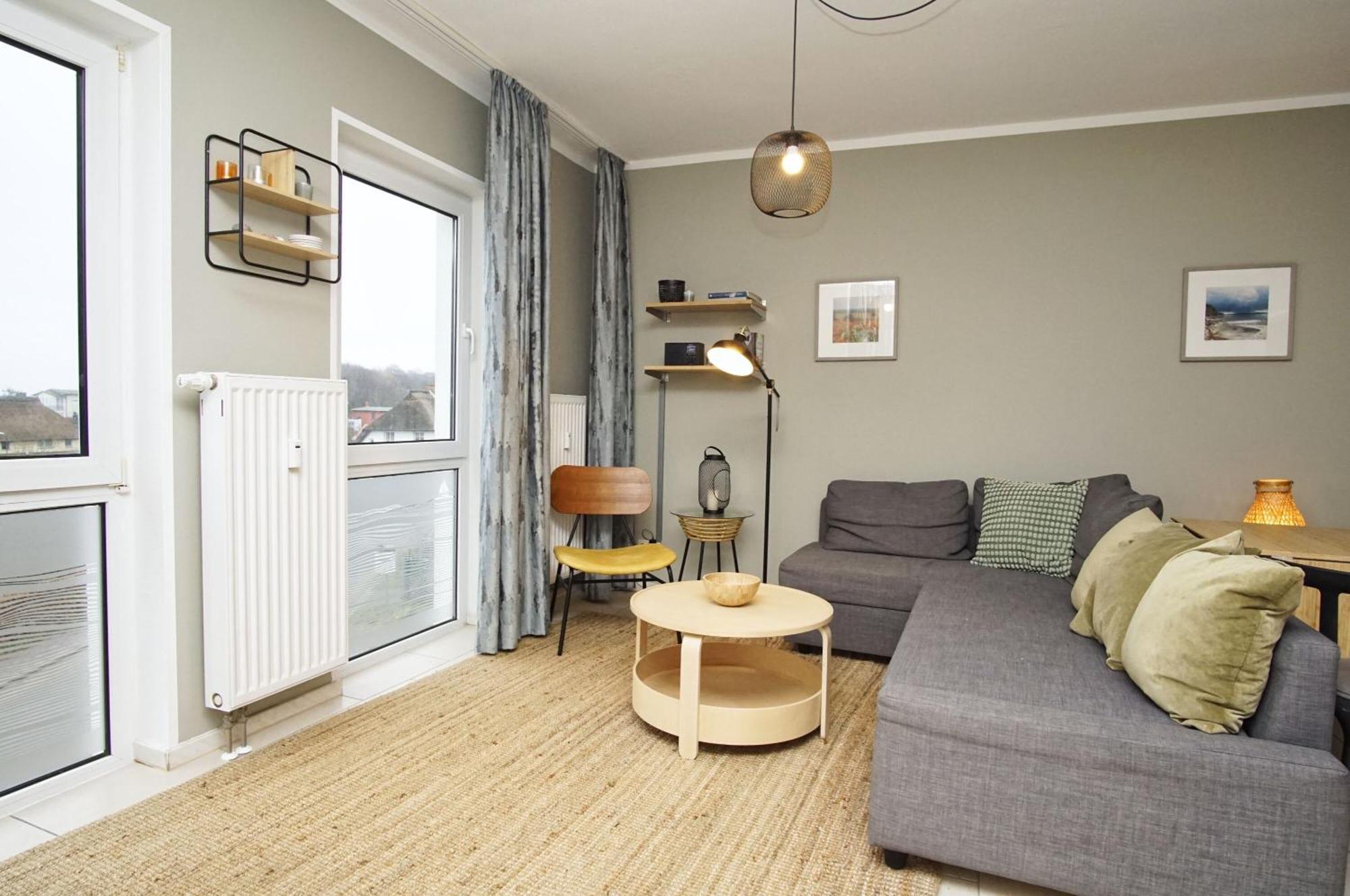 Die Ferienwohnung Ostseepanorama In Der Villa Joksch Lohme Exterior photo